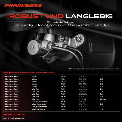 1x Hauptbremszylinder Bremszylinder für Mercedes-Benz Viano Vito W639 2.1L-3.5L Bild 1x Hauptbremszylinder Bremszylinder für Mercedes-Benz Viano Vito W639 2.1L-3.5L