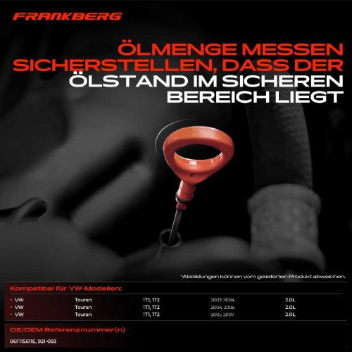1x Ölmessstab Ölpeilstab Ölstab für VW Touran 1T1 1T2 2.0L 2003-2007 Bild 1x Ölmessstab Ölpeilstab Ölstab für VW Touran 1T1 1T2 2.0L 2003-2007