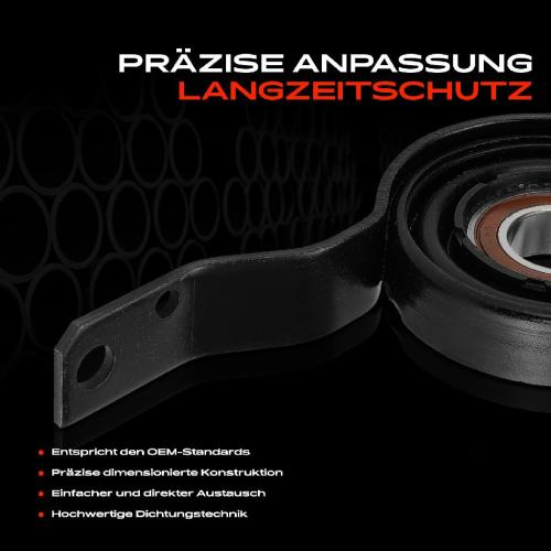 1x Lagerung Gelenkwelle Kardanwellenlager für VW Phaeton 3D1 3D2 3D3 3D4 3D6 3D7 Bild 1x Lagerung Gelenkwelle Kardanwellenlager für VW Phaeton 3D1 3D2 3D3 3D4 3D6 3D7