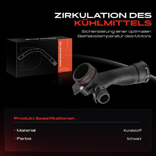 1x Kühlerschlauch Wasserschlauch für Mercedes-Benz C-Klasse W204 E-Klasse SLK Bild 1x Kühlerschlauch Wasserschlauch für Mercedes-Benz C-Klasse W204 E-Klasse SLK