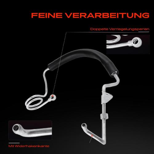 1x Servolenkung Schlauch für VW Passat 3B2 Variant 3B5 Audi A4 8D B5 Avant 2.4L 2.8L Bild 1x Servolenkung Schlauch für VW Passat 3B2 Variant 3B5 Audi A4 8D B5 Avant 2.4L 2.8L