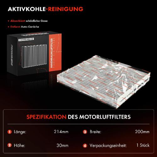 1x Innenraumfilter Aktivkohle für Ford Transit Bus FA Transit Tourneo Bild 1x Innenraumfilter Aktivkohle für Ford Transit Bus FA Transit Tourneo