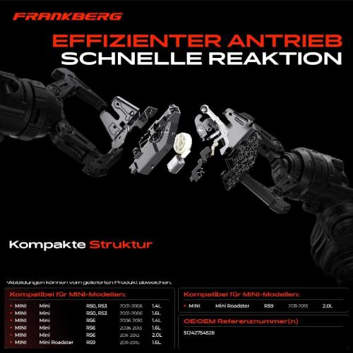 1x Heckklappenschloss für MINI R50 R53 R56 Cooper Works 2001-2015 Bild 1x Heckklappenschloss für MINI R50 R53 R56 Cooper Works 2001-2015