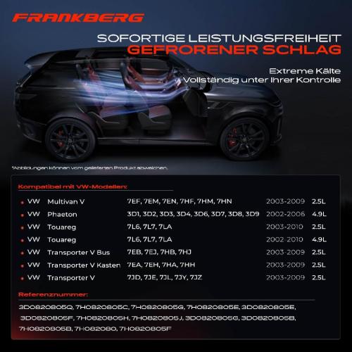 1x Klimakompressor für VW Multivan T5 Transporter Bus T5 Phaeton Touareg 7L Bild 1x Klimakompressor für VW Multivan T5 Transporter Bus T5 Phaeton Touareg 7L