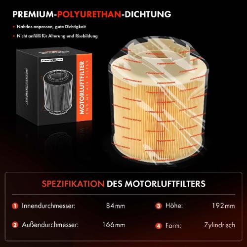 1x Luftfilter Filtereinsatz für Audi A6 4F C6 A6 Avant Allroad 2.7 3.0 TDI Bild 1x Luftfilter Filtereinsatz für Audi A6 4F C6 A6 Avant Allroad 2.7 3.0 TDI