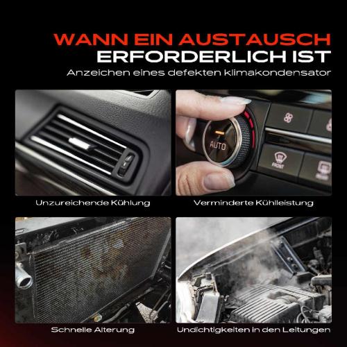 Frankberg 1x Kondensator Klimaanlage für Opel Astra H Zafira 1.3L 1.7L 1.9L Bild Frankberg 1x Kondensator Klimaanlage für Opel Astra H Zafira 1.3L 1.7L 1.9L