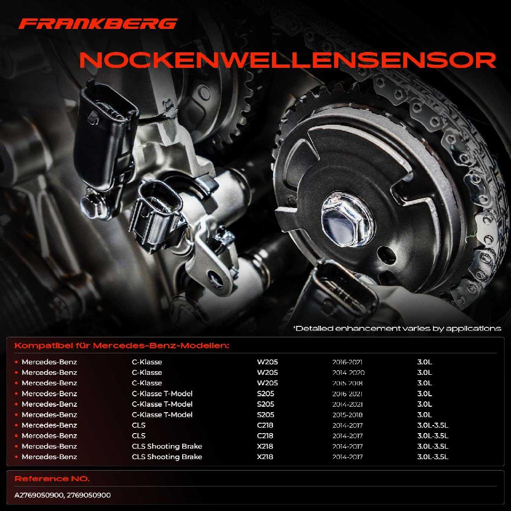 1x Nockenwellenposition Sensor für Mercedes-Benz W205 W212 W213 W166 V222 400 450 3.0L 3.5L
