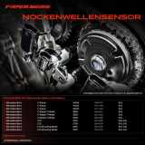 1x Nockenwellenposition Sensor für Mercedes-Benz W205 W212 W213 W166 V222 400 450 3.0L 3.5L