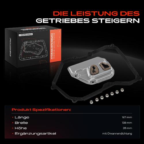 1x Hydraulikfiltersatz Automatikgetriebe für VW Multivan V Transporter V 7E 7J Bild 1x Hydraulikfiltersatz Automatikgetriebe für VW Multivan V Transporter V 7E 7J