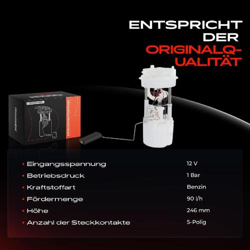 1x Kraftstoffpumpe für Fiat Punto 176 Punto Cabriolet Punto Van Lancia Y 840 Y10 156 1.1L 1.2L 1993-2003 Bild 1x Kraftstoffpumpe für Fiat Punto 176 Punto Cabriolet Punto Van Lancia Y 840 Y10 156 1.1L 1.2L 1993-2003