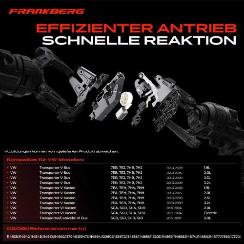 1x Türschloss Fahrzeugheckklappe für VW Transporter 5 6 Transporter/Caravelle Bild 1x Türschloss Fahrzeugheckklappe für VW Transporter 5 6 Transporter/Caravelle