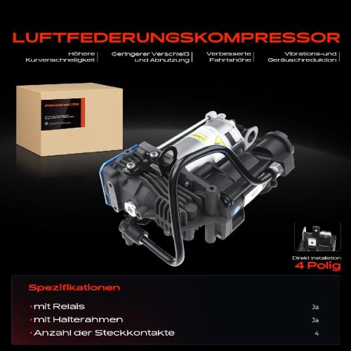 1x Luftfederung Kompressor für Mercedes-Benz S-Klasse V222 W222 X222 Bild 1x Luftfederung Kompressor für Mercedes-Benz S-Klasse V222 W222 X222