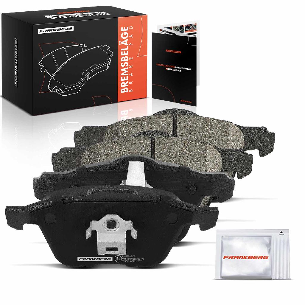 4x Bremsbeläge Vorderachse für Volvo S60 I S80 V70 II XC70 Cross Country 1998-2009