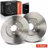 Frankberg 2x Bremsscheiben Vorderachse für Ford C-Max II Focus Cabriolet Stufenheck Bj ab 2003