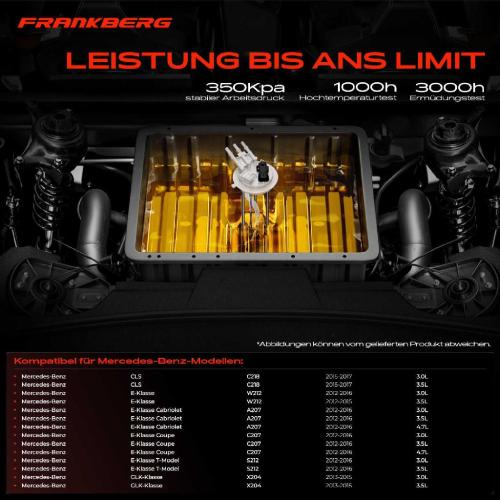 1x Kraftstoffpumpe für Mercedes-Benz CLS C218 E-Klasse Cabriolet Coupe T-Model W212 A207 C207 S212 X204 Bild 1x Kraftstoffpumpe für Mercedes-Benz CLS C218 E-Klasse Cabriolet Coupe T-Model W212 A207 C207 S212 X204