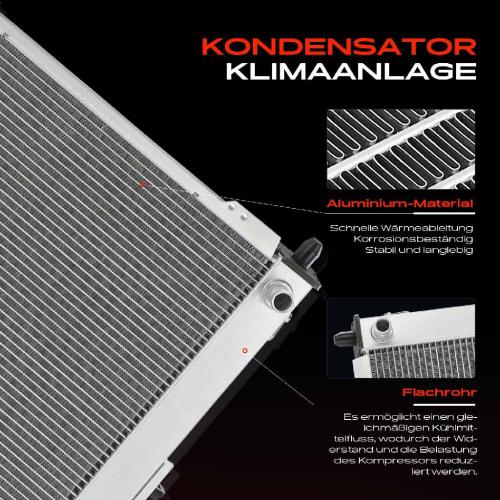 1x Kondensator Klimaanlage für Renault Twingo I C06 S06 1.2L Bj ab 2003-2012 Bild 1x Kondensator Klimaanlage für Renault Twingo I C06 S06 1.2L Bj ab 2003-2012
