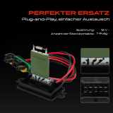 1x Widerstand Vorwiderstand Gebläsemotor für Renault Twingo II CN0 Wind E4M Bj ab 2007