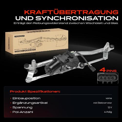 Frankberg 1x Wischerarm Scheibenwischer Vorne für Chevrolet Cruze Schrägheck J305 Bild Frankberg 1x Wischerarm Scheibenwischer Vorne für Chevrolet Cruze Schrägheck J305