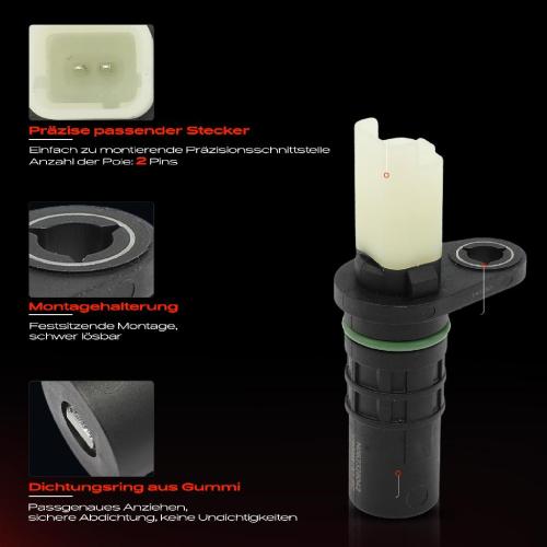 Frankberg 1x Kurbelwellensensor Impulsgeber für Nissan NV400 X-Trail Opel Movano B Renault Bild Frankberg 1x Kurbelwellensensor Impulsgeber für Nissan NV400 X-Trail Opel Movano B Renault