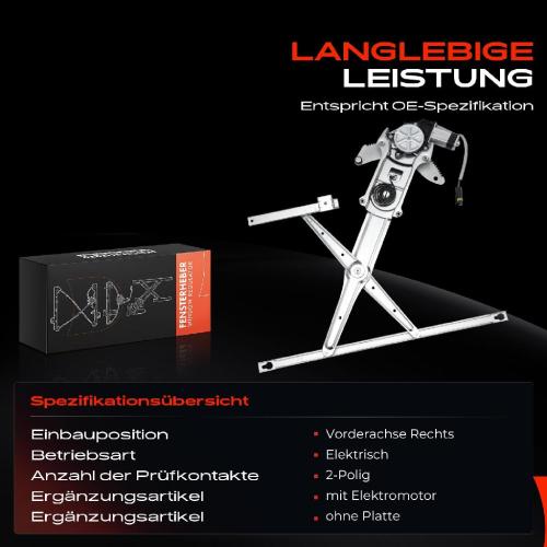 1x Fensterheber Vorne Rechts für Jeep Grand Cherokee I ZJ ZG 93-98 SUV Bild 1x Fensterheber Vorne Rechts für Jeep Grand Cherokee I ZJ ZG 93-98 SUV