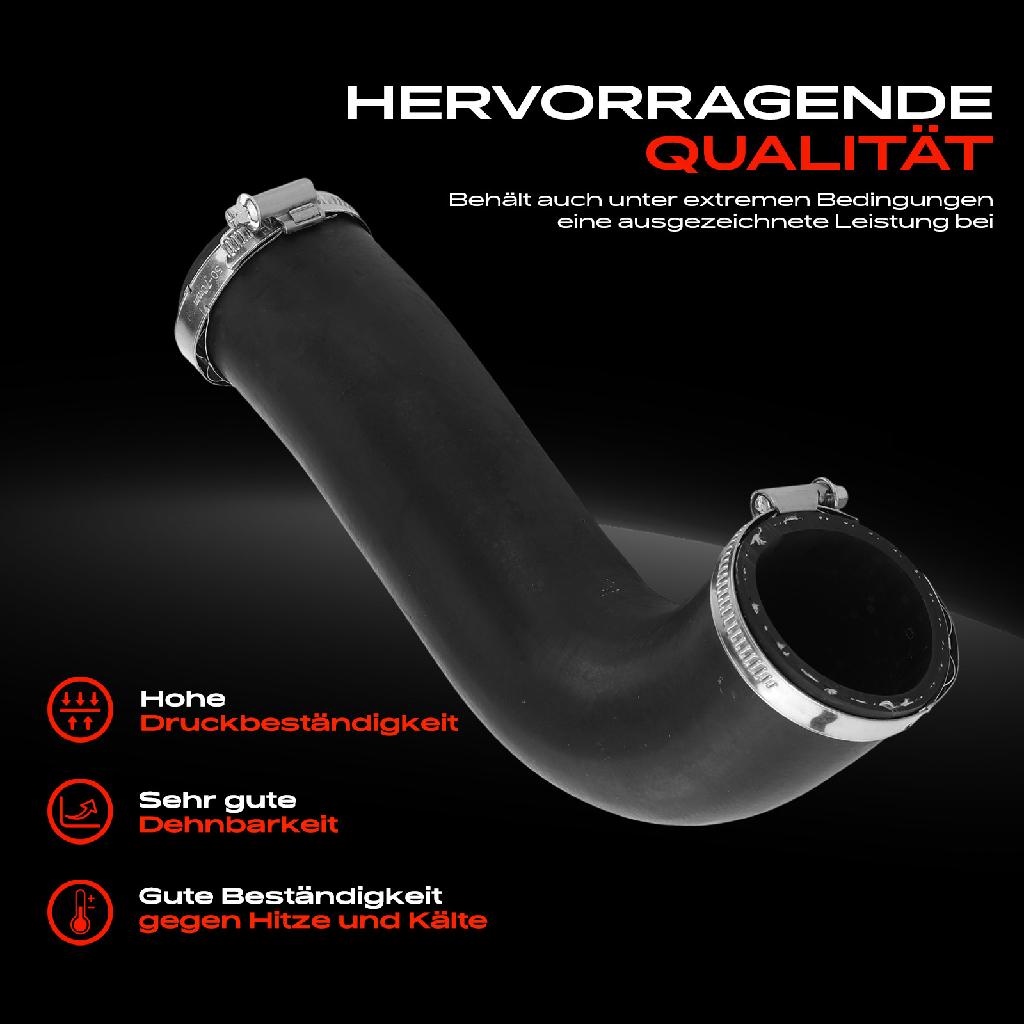 1x Kühlerschlauch Turboschlauch für Volvo C30 533 C70 II Cabriolet 542 S40 II 544 V40 Schrägheck 525 V50 545