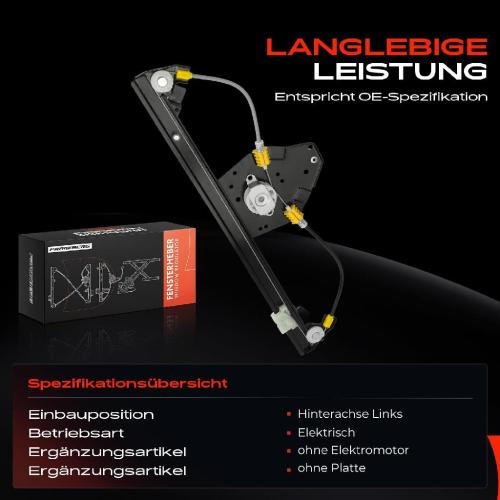 1x Fensterheber Hinten Links für Dacia Duster HM ab 2017 Bild 1x Fensterheber Hinten Links für Dacia Duster HM ab 2017