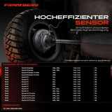 2x ABS Sensor Hinten für Ford Escort Klasseic Turnier VI Cabriolet Express Stufenheck VII