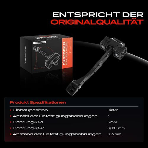 1x Türfeststeller Türfangband Türstopper Hinten für VW Touareg 7P5 7P6 CR7 RC8 Bild 1x Türfeststeller Türfangband Türstopper Hinten für VW Touareg 7P5 7P6 CR7 RC8