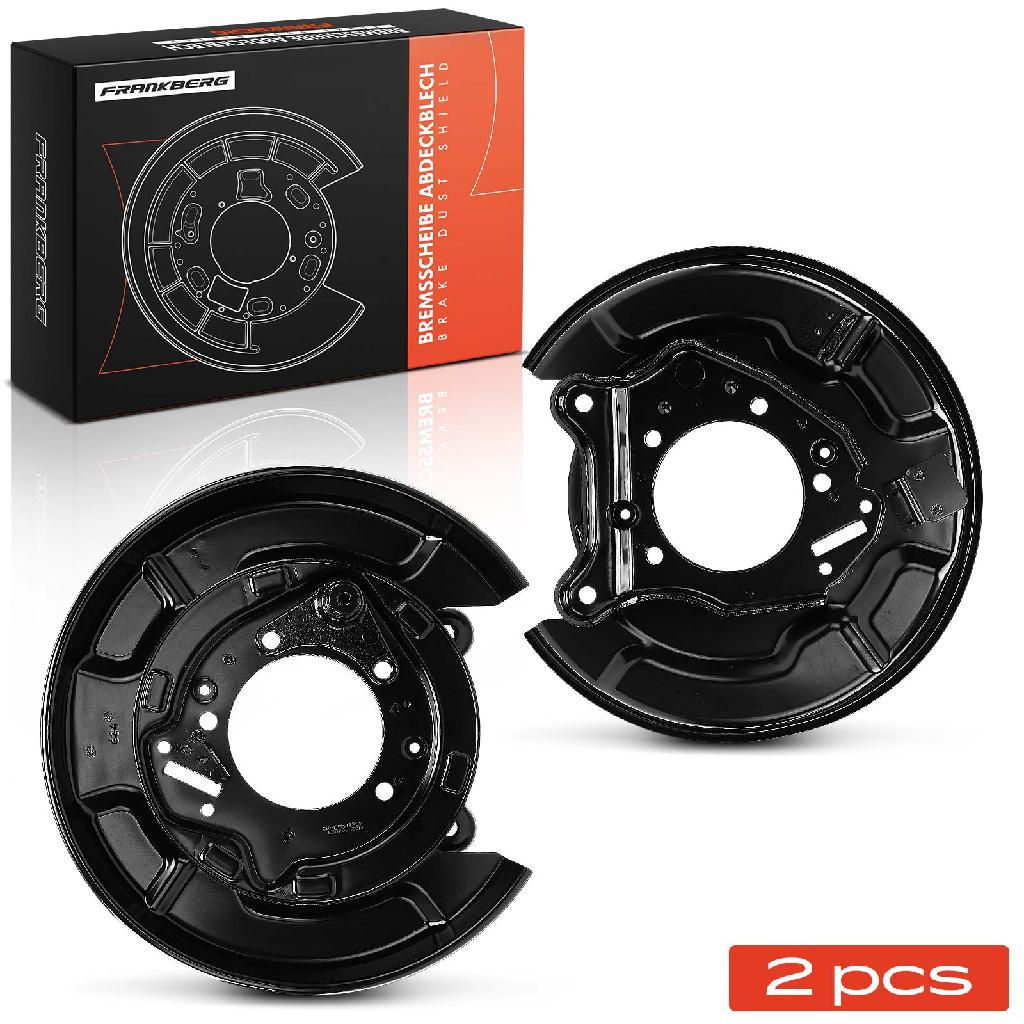 2x Ankerblech Bremsscheibe Hinterachse Beidseitig für Lexus LX UZJ100 Toyota Land Cruiser