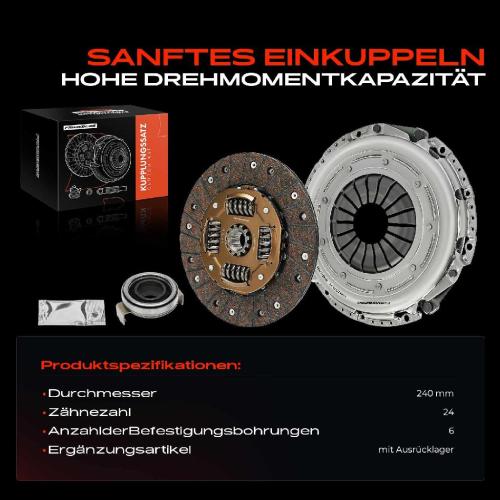 1x Kupplungssatz für Subaru Forester Impreza Schrägheck Legacy IV Station Wagon V Outback XV 2.0L Bild 1x Kupplungssatz für Subaru Forester Impreza Schrägheck Legacy IV Station Wagon V Outback XV 2.0L