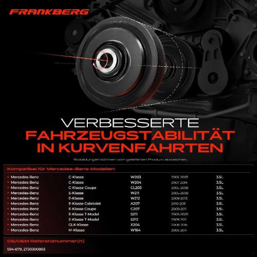 1x Riemenscheibe Kurbelwelle für Mercedes-Benz C-Klasse W639 X204 W164 W251 W221 Bild 1x Riemenscheibe Kurbelwelle für Mercedes-Benz C-Klasse W639 X204 W164 W251 W221