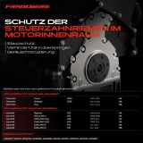 1x Steuergehäuse Abdeckung Steuerkette Deckel für Chevrolet Cruze J300 Opel Astra H J