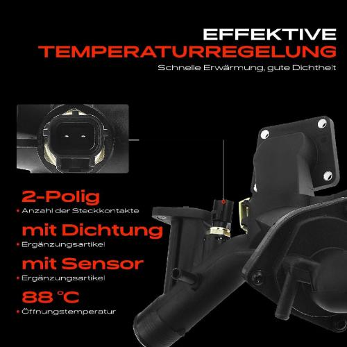 1x Thermostat Kühlmittel für Land Rover Range Rover 3 LM Range Rover Sport 4.4L Bild 1x Thermostat Kühlmittel für Land Rover Range Rover 3 LM Range Rover Sport 4.4L