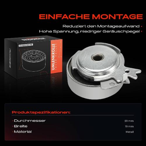 1x Spannrolle Riemenspanner für Daewoo Nexia Opel Astra F T92 Vectra A Bild 1x Spannrolle Riemenspanner für Daewoo Nexia Opel Astra F T92 Vectra A