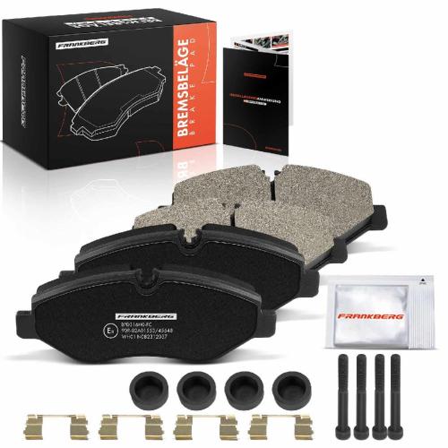 4x Bremsbeläge Vorderachse für VW 30-50 Pritsche/Fahrgestell Mercedes-Benz B906 2003-2018 Bild 4x Bremsbeläge Vorderachse für VW 30-50 Pritsche/Fahrgestell Mercedes-Benz B906 2003-2018