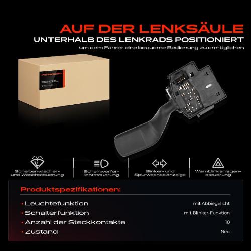 1x Kombischalter Lenkstockschalter für Ford Transit FA FB FC FD FS FZ 2006-2014 Bild 1x Kombischalter Lenkstockschalter für Ford Transit FA FB FC FD FS FZ 2006-2014