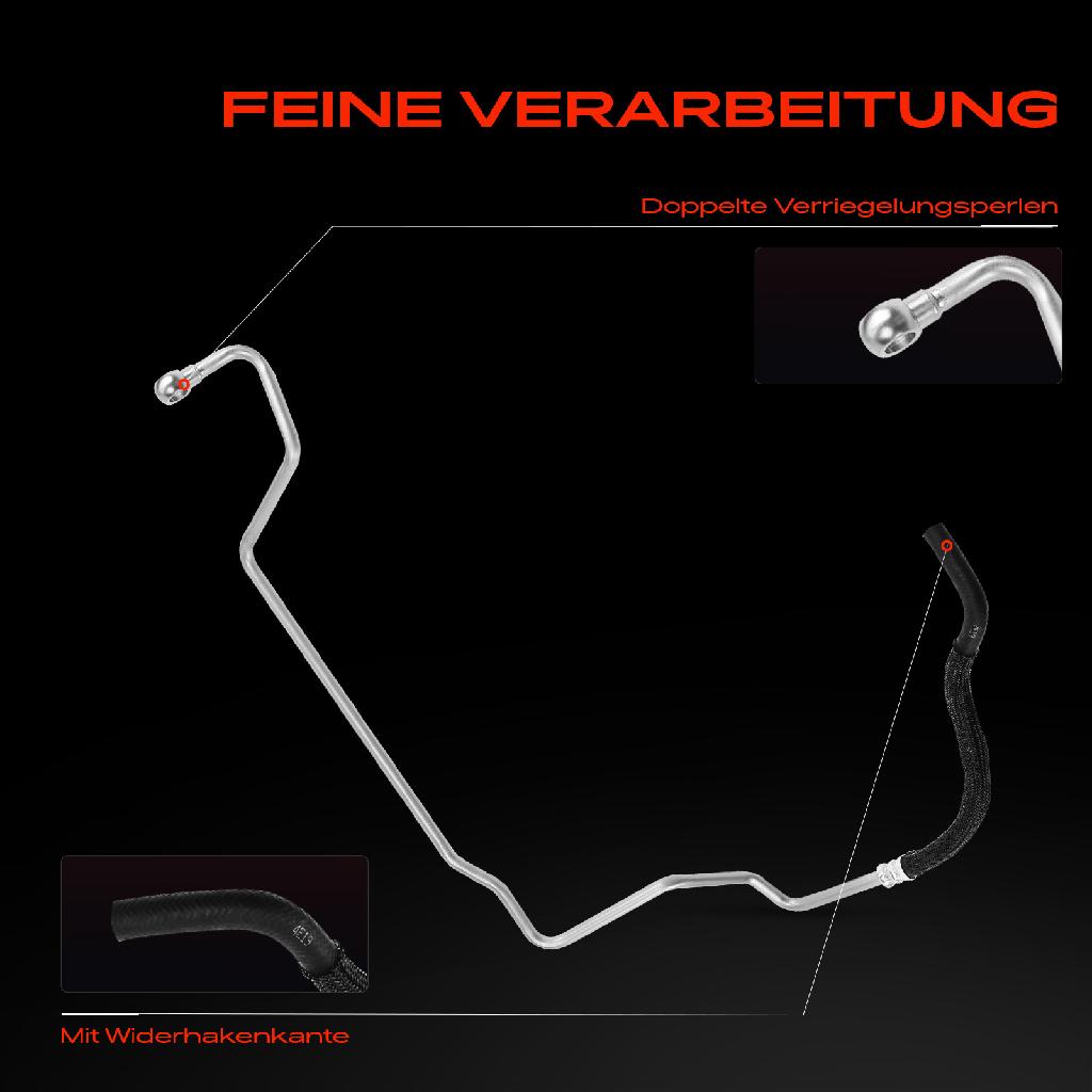 1x Ausgleichsbehälter Schlauch für VW Golf 4 Passat 3B3 Bora Audi TT A3 Skoda Seat
