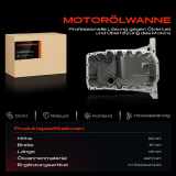 1x Ölwanne Motorölwanne für VW Crafter 30-35 30-50 2E 2F 2.0L 2011-2016