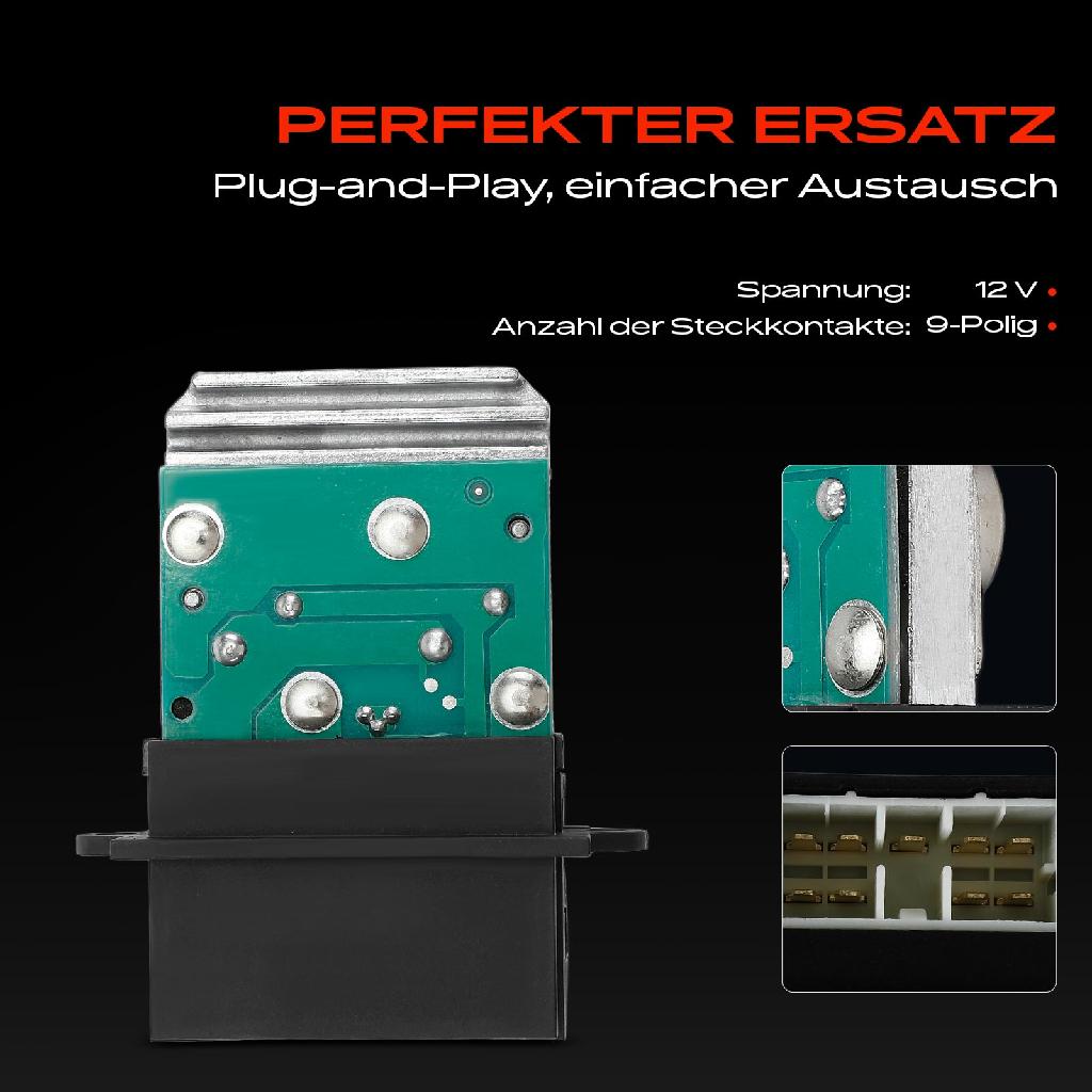 1x Widerstand Vorwiderstand Gebläsemotor für Renault Master T JD JV FV EV HV UV