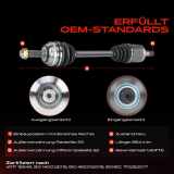 1x Antriebswelle Vorderachse Rechts für Opel Vectra C Fiat Croma