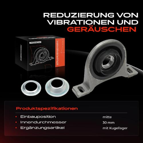 1x Lagerung Gelenkwelle Kardanwellenlager für Mercedes-Benz Viano Vito Bus W639 Bild 1x Lagerung Gelenkwelle Kardanwellenlager für Mercedes-Benz Viano Vito Bus W639