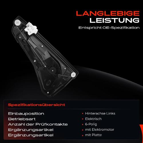 1x Fensterheber Hinten Links für Land Rover Discovery L319 Range Rover Sport L320 Bild 1x Fensterheber Hinten Links für Land Rover Discovery L319 Range Rover Sport L320