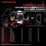 1x Radnabe Radlagersatz Vorderachse beidseitig für Smart Cabrio City-Coupe Crossblade Fortwo Coupe Roadster