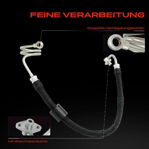 1x Servolenkung Schlauch für Audi A6 4F2 C6 A6 Avant 4F5 C6 2.0L Bild 1x Servolenkung Schlauch für Audi A6 4F2 C6 A6 Avant 4F5 C6 2.0L