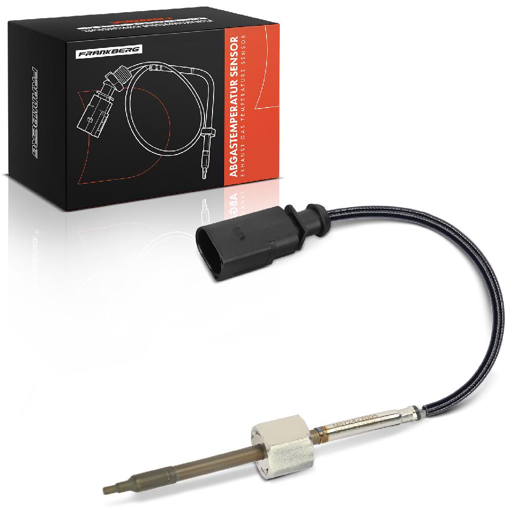 Frankberg 1x Abgastemperatursensor für VW Golf V 1K1 Skoda Octavia II Combi 2.0L