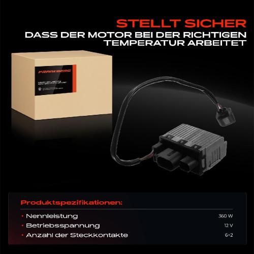 1x Lüftersteuergerät Steuergerät für VW Passat Audi A4 A6 Skoda Superb Bild 1x Lüftersteuergerät Steuergerät für VW Passat Audi A4 A6 Skoda Superb