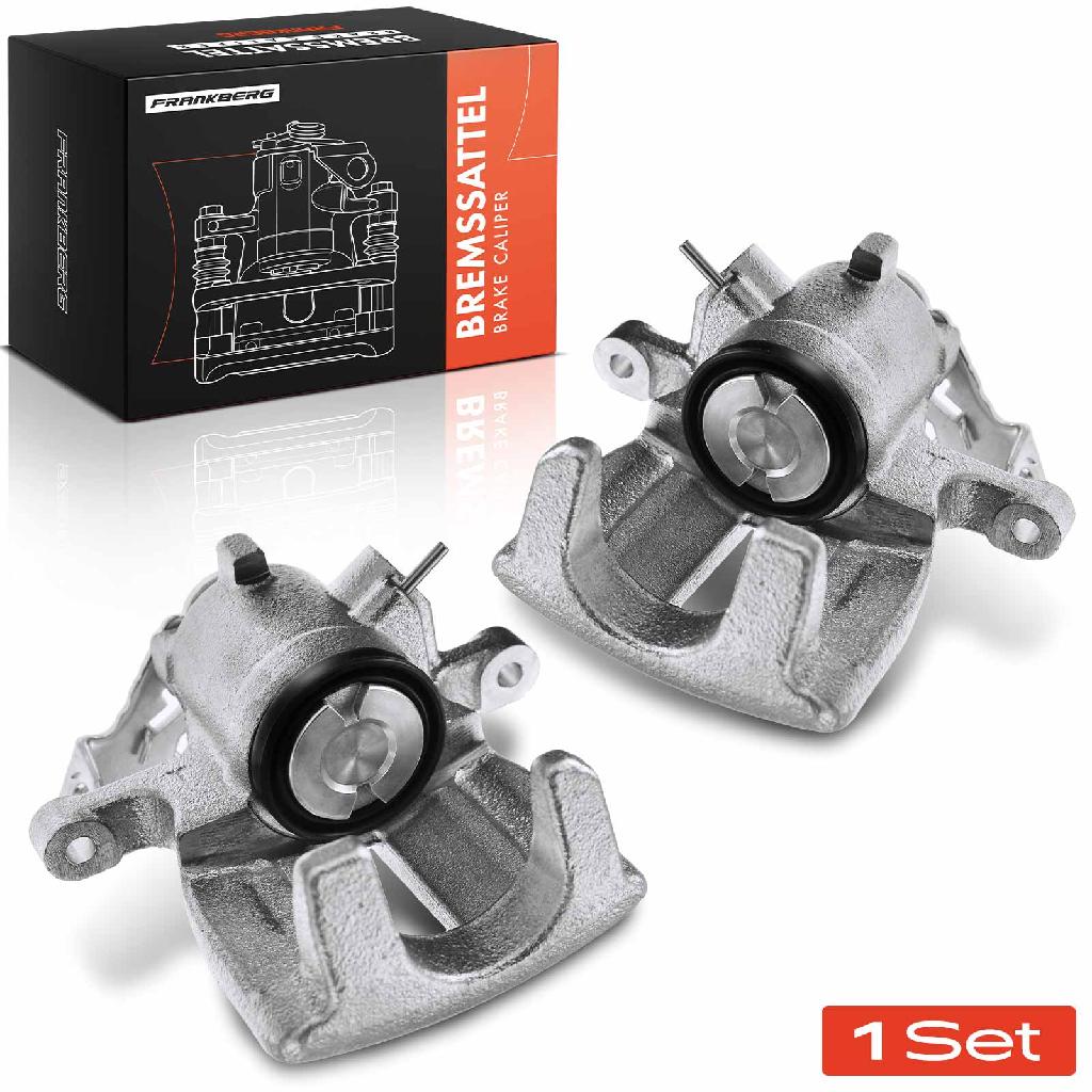 Frankberg 2x Bremssattel Hinterachse für Audi A4 8EC 8ED 8H7 Seat Exeo 3R2 Exeo ST 3R5