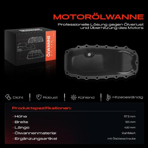 Frankberg 1x Ölwanne Motorölwanne für Fiat Brava 182 Idea 350 Punto 188 Stilo 192 Lancia Y 1.2L 1.4L Bild Frankberg 1x Ölwanne Motorölwanne für Fiat Brava 182 Idea 350 Punto 188 Stilo 192 Lancia Y 1.2L 1.4L