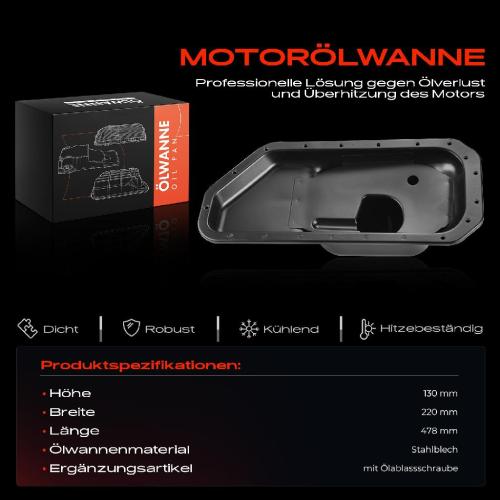 Frankberg 1x lwanne Motor lwanne f r Skoda Favorit Forman 787 Felicia I II 6U1 6U5 1.3L Bild Frankberg 1x lwanne Motor lwanne f r Skoda Favorit Forman 787 Felicia I II 6U1 6U5 1.3L