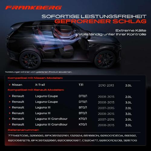 1x Klimakompressor für Nissan X-Trail Renault Laguna III 2.0L 3.0L 2007-2015 Bild 1x Klimakompressor für Nissan X-Trail Renault Laguna III 2.0L 3.0L 2007-2015